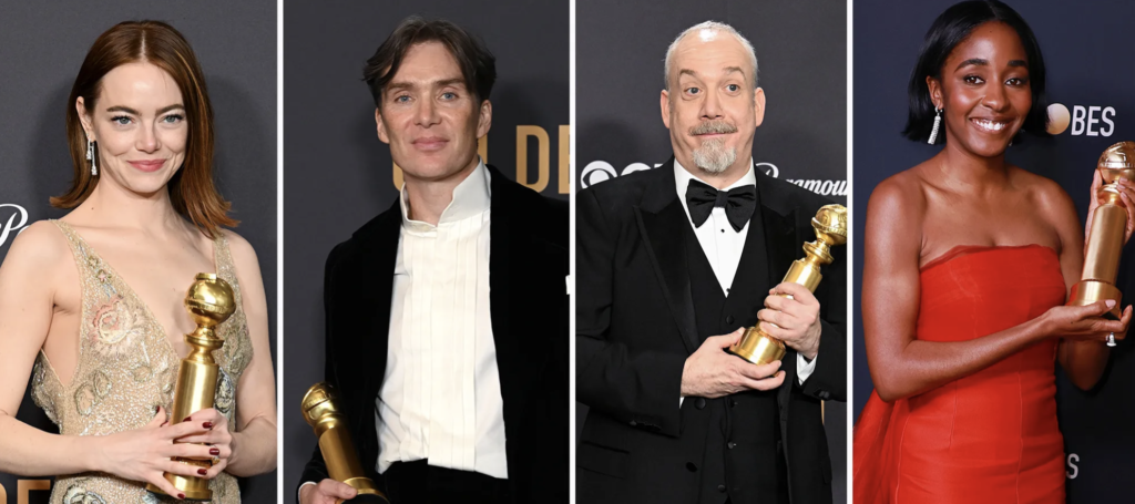 Golden Globes - winners 2024