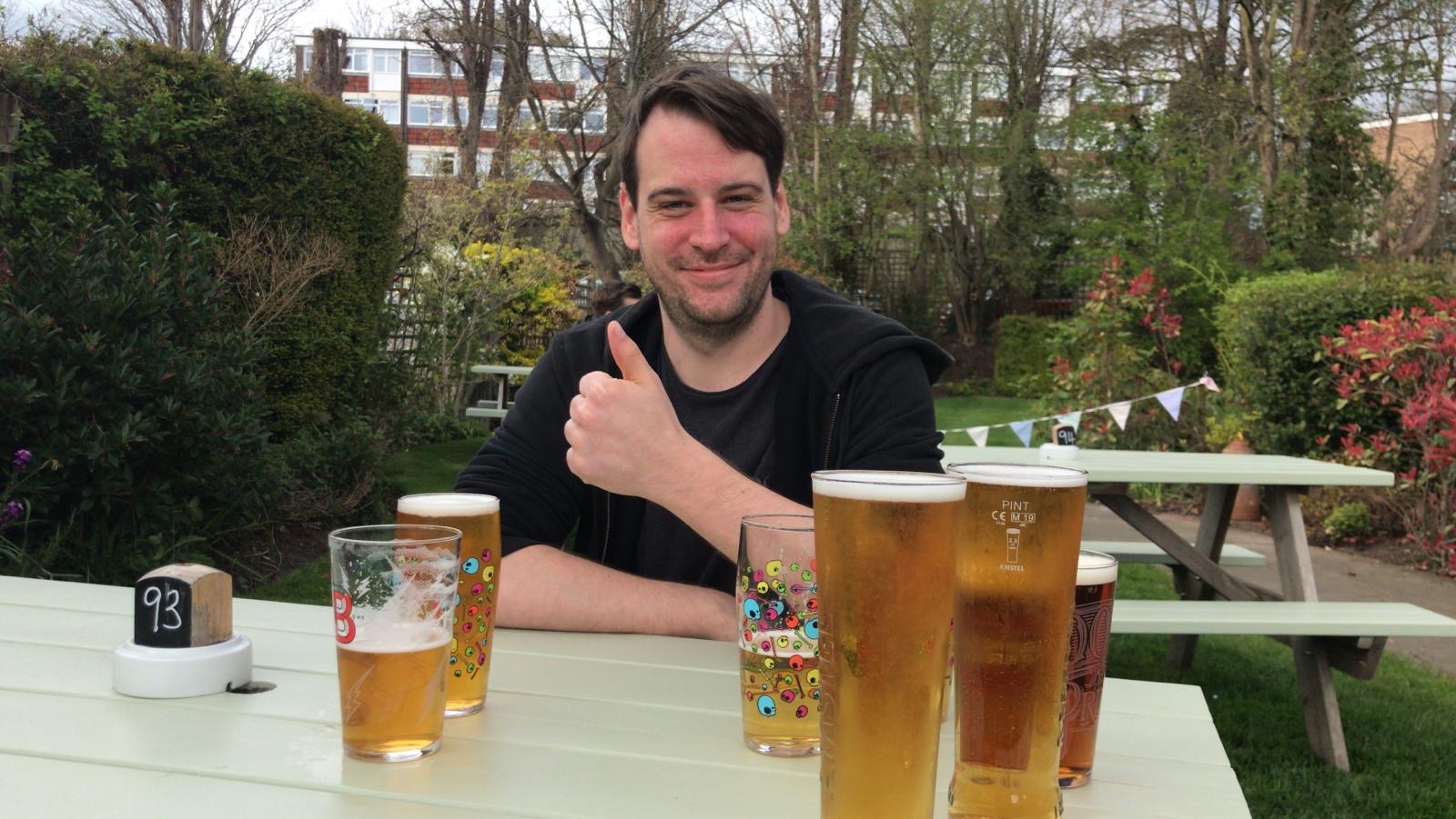 Josh's beer garden