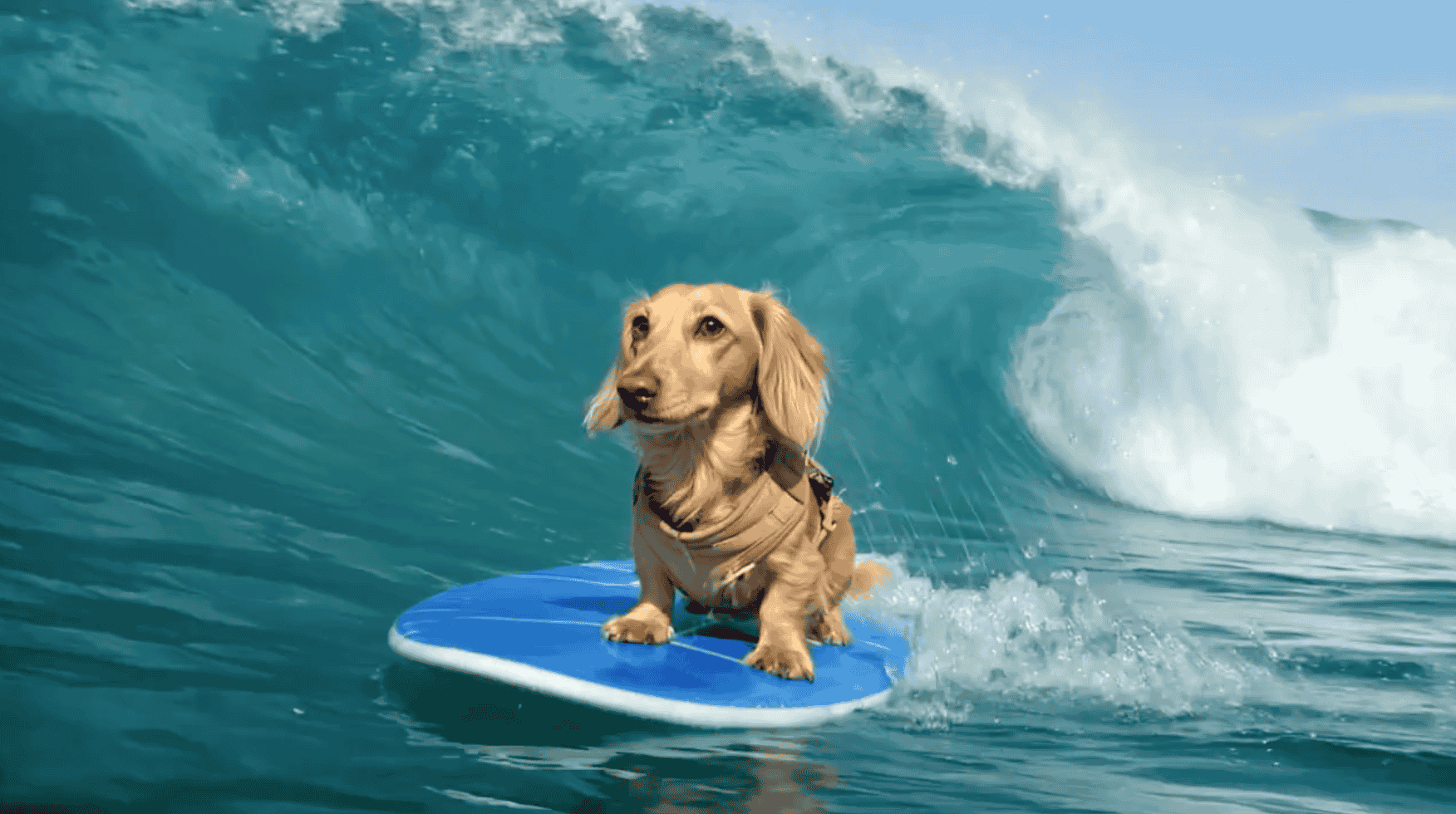wilf surfing